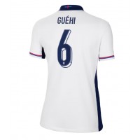 Camiseta Inglaterra Marc Guehi #6 Primera Equipación para mujer Eurocopa 2024 manga corta